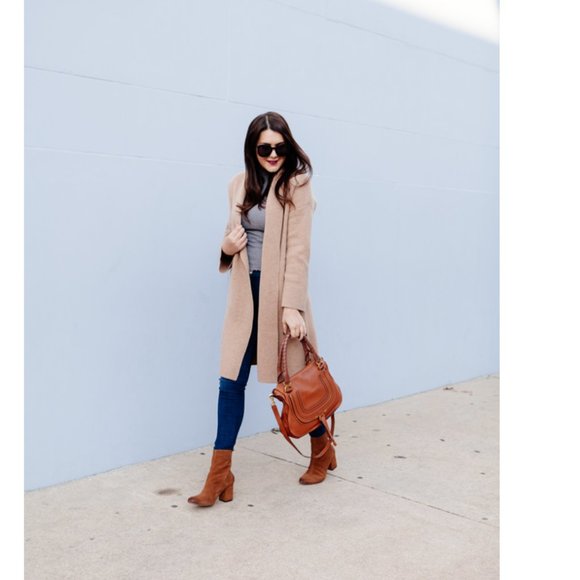 Madewell Rivington Shawl Collar Merino Wool Sweater Coat - Picture 3 of 6